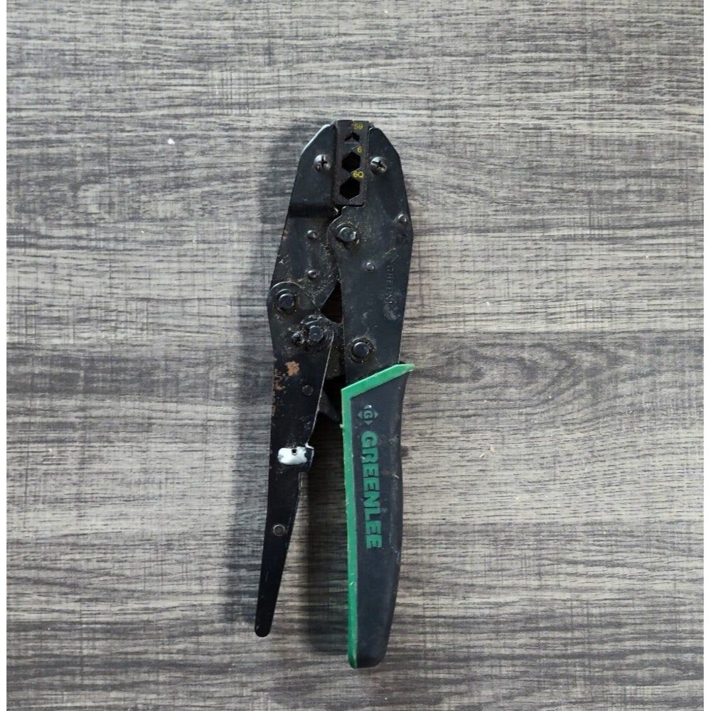 Greenlee 45505g 22-8 AWG Kwik Cycle Non Insulated Terminals Crimp Tool